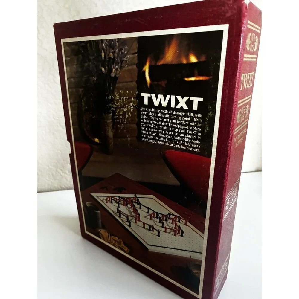 Vintage 1962 TWIXT 3M Bookshelf Game Game Night Classic